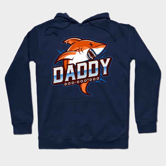 Daddy Shark Hoodie by Ben Foumen